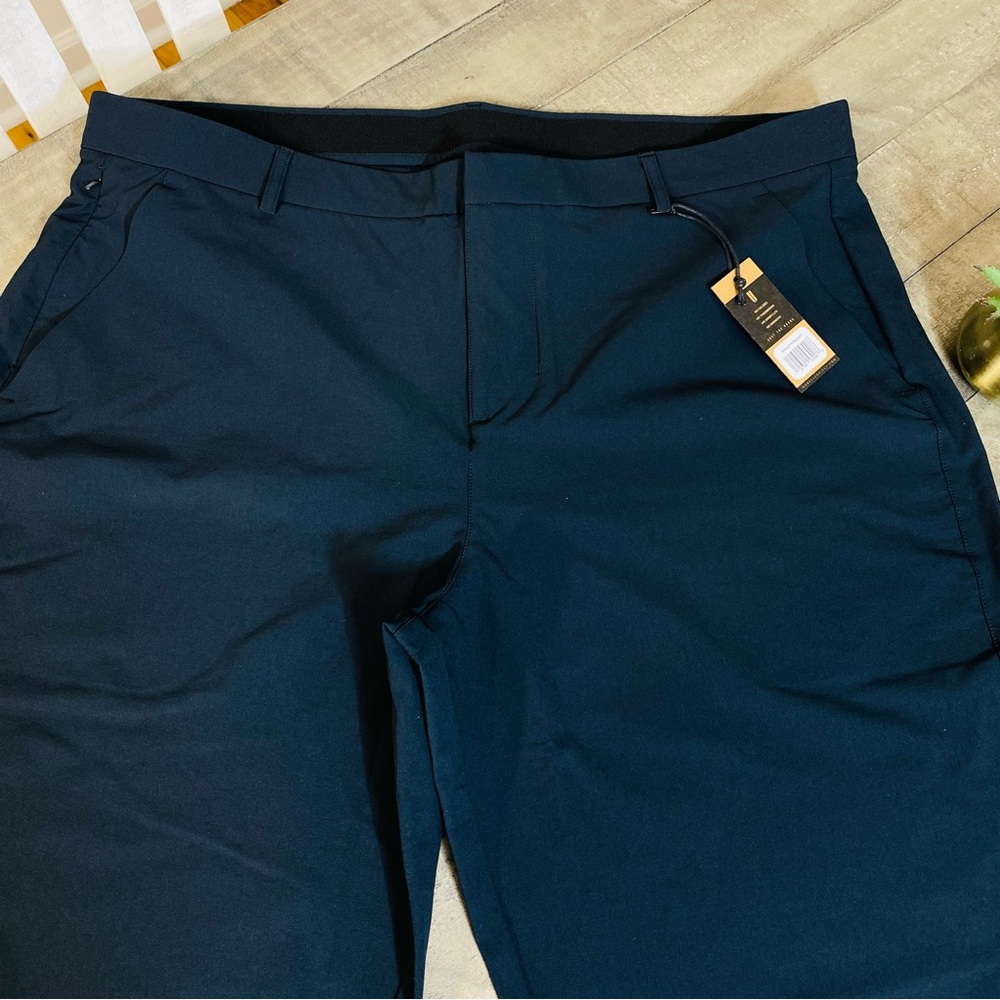 NOBULL Performance Pants In A Dark Navy Blue Men's Size W40 L34 - Picture 3 of 9